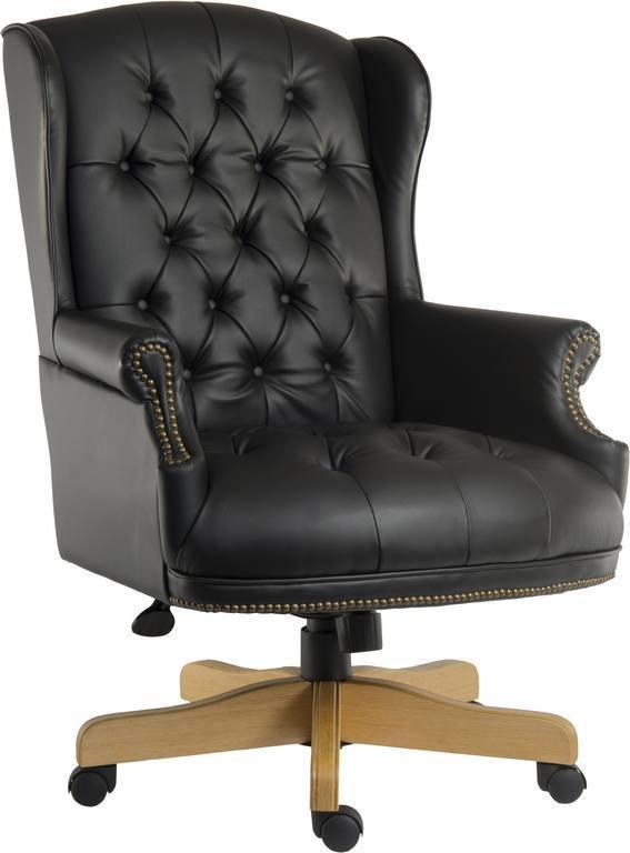 Chairman noir office chair - crimblefest furniture - image 1