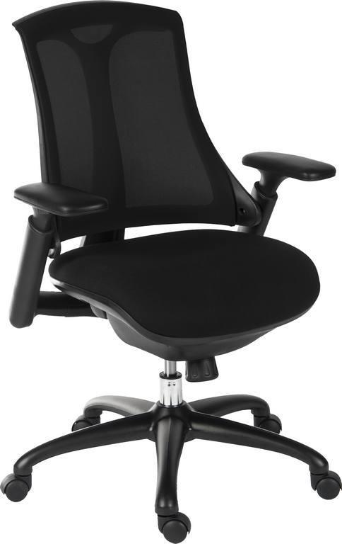 Rapport mesh executive office chair black - crimblefest furniture - image 10