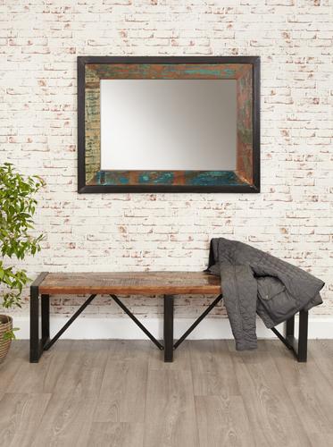 Urban chic mirror large (hangs landscape or portrait) - crimblefest furniture - image 4