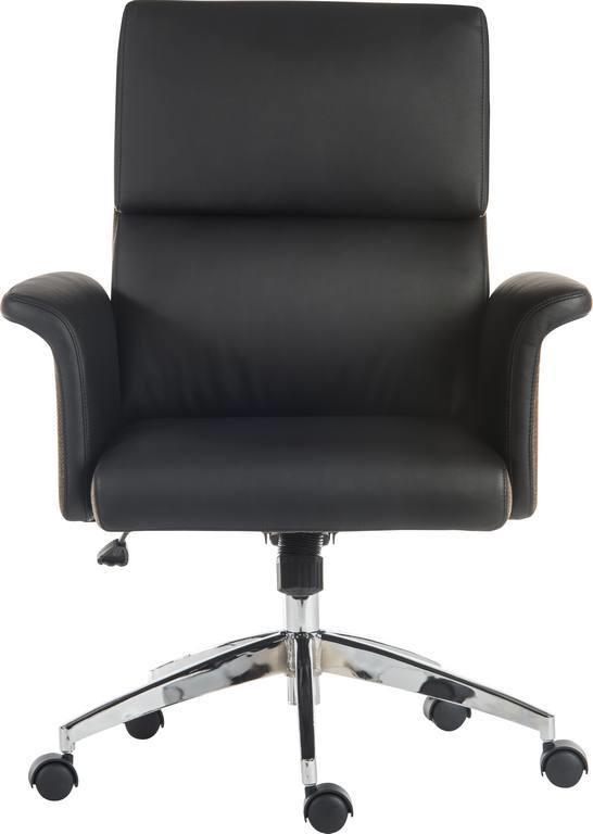 Elegance medium back black office chair - image 2