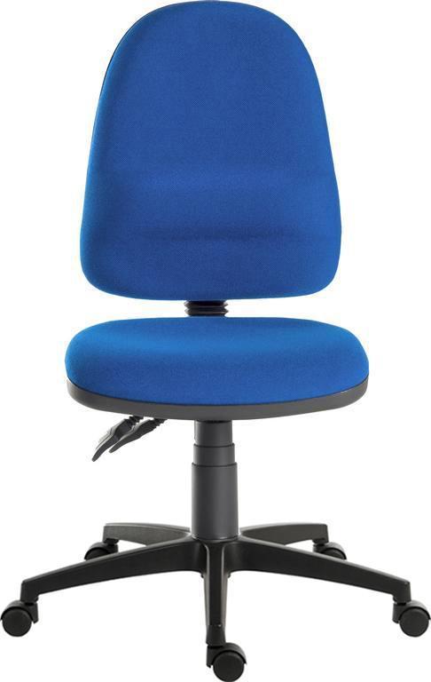 Ergo twin office chair (blue) - crimblefest furniture - image 1