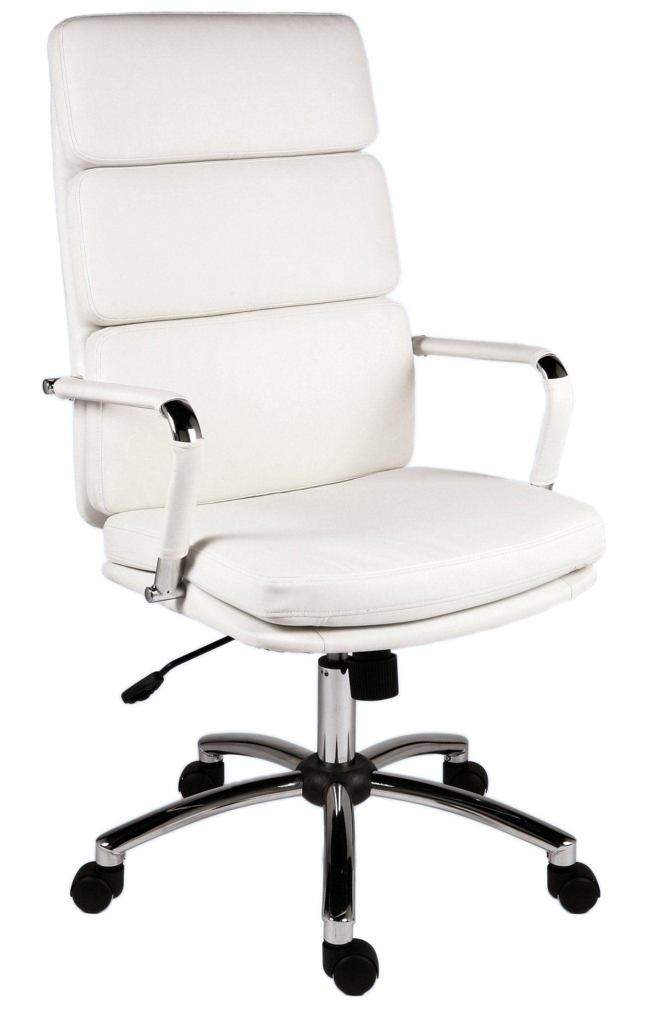 Deco executive office chair (white) - crimblefest furniture - image 1