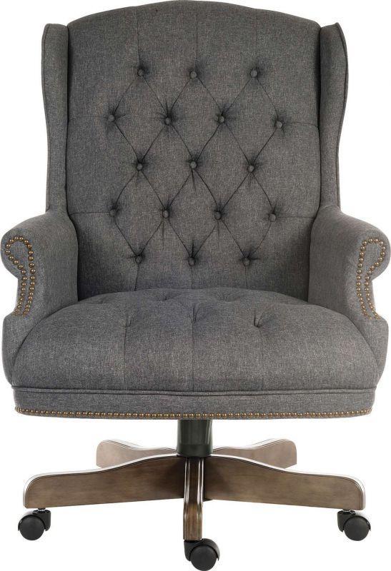 Chairman grey office chair - crimblefest furniture - image 2