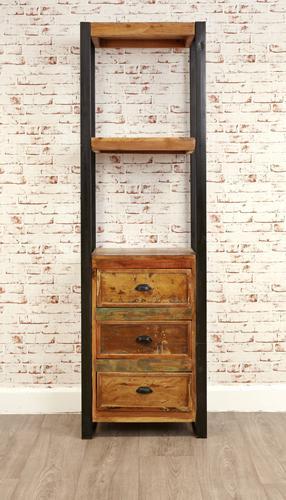 Urban chic alcove bookcase (with drawers) - crimblefest furniture - image 5