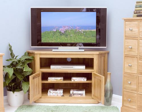 Mobel oak corner television cabinet - crimblefest furniture - image 4