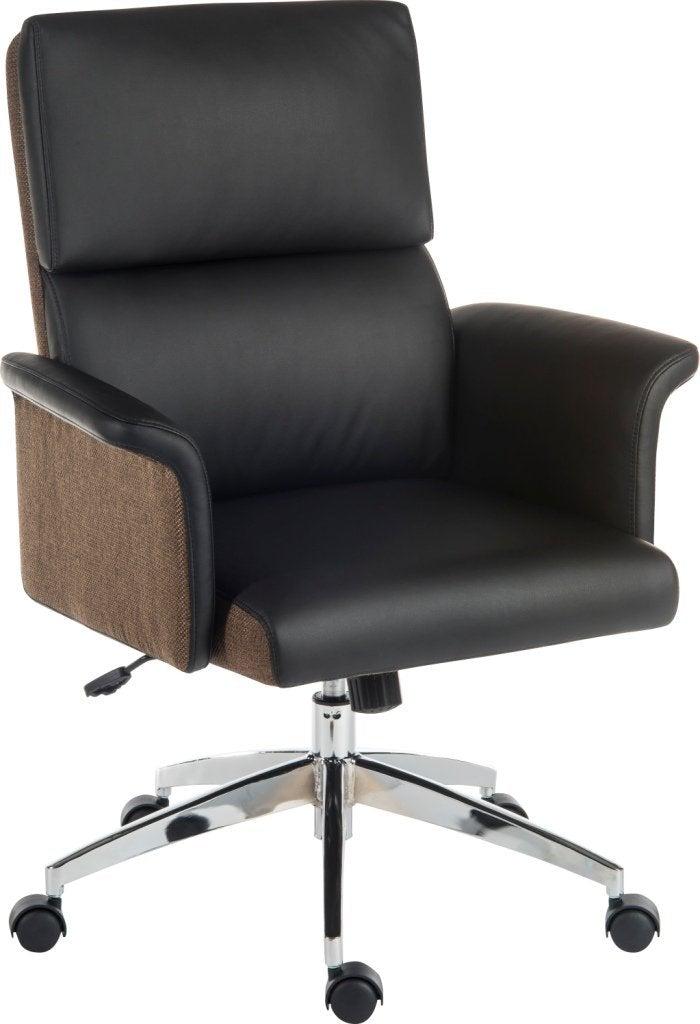 Elegance medium back black office chair - image 1