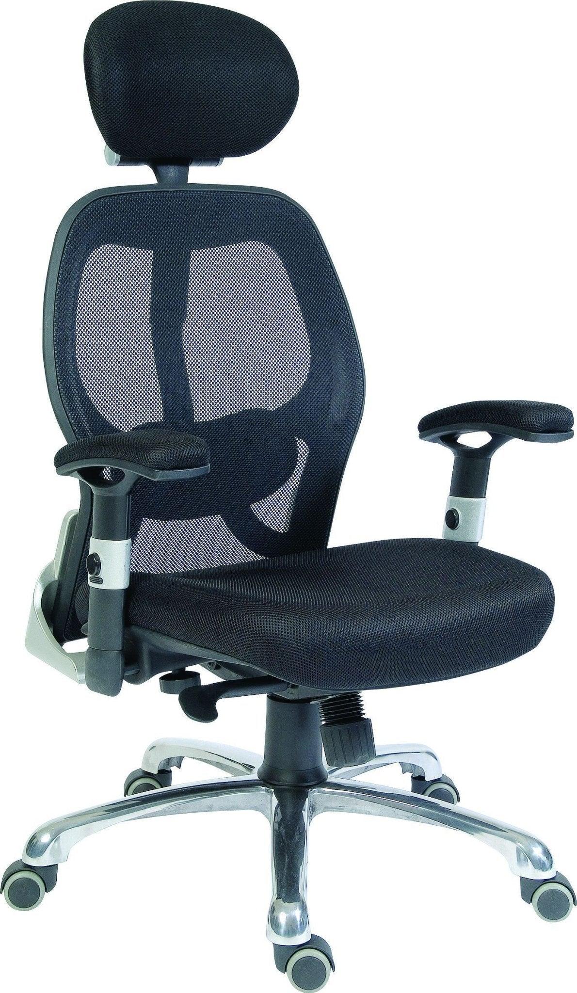 Cobham office chair(black) - crimblefest furniture - image 1