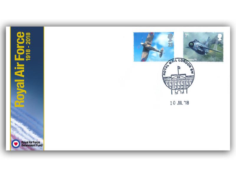 Royal Air Force Centenary Flypast 100 Days Cover