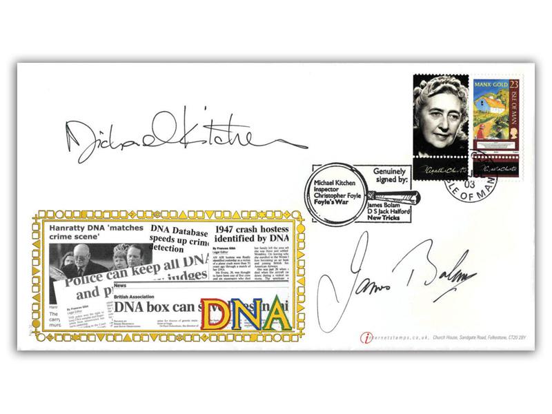 DNA, signed Michael Kitchen & James Bolam