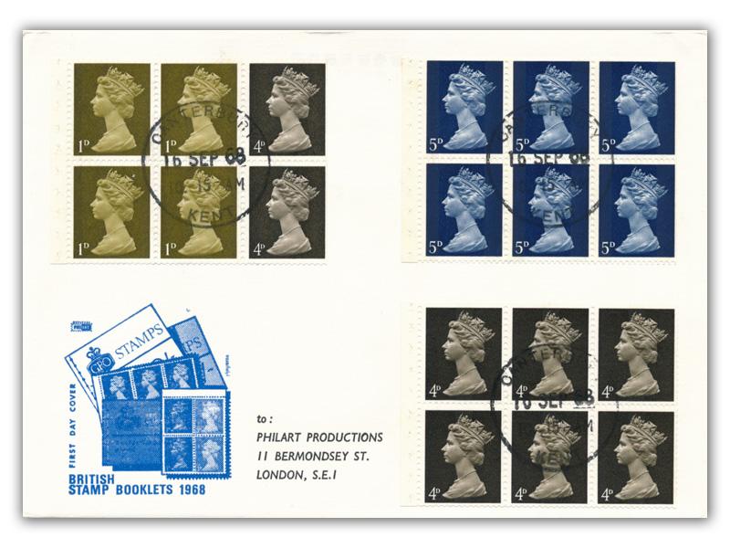 1968 10/- Booklet, Canterbury CDS