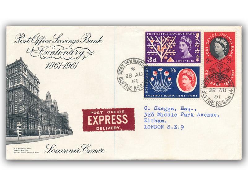 1961 Post Office Bank, Blythe Road CDS