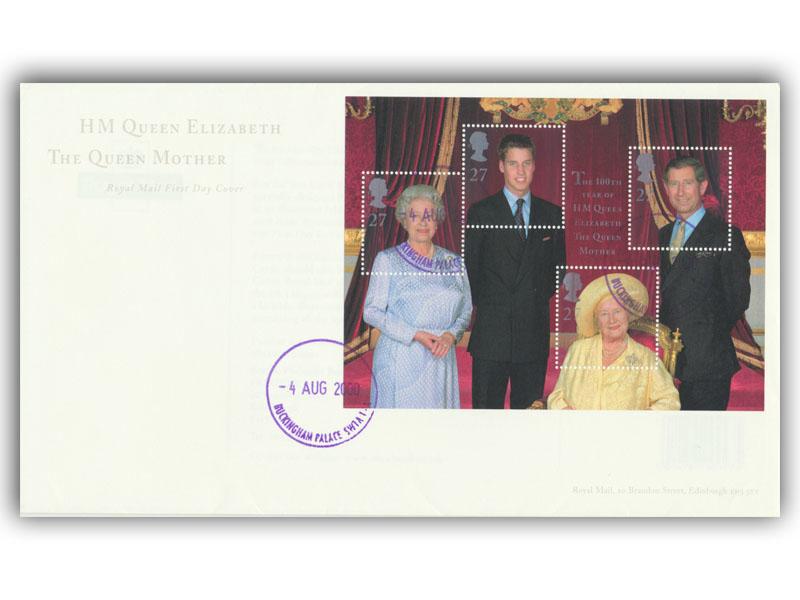 2000 Queen Mother, Buckingham Palace CDS