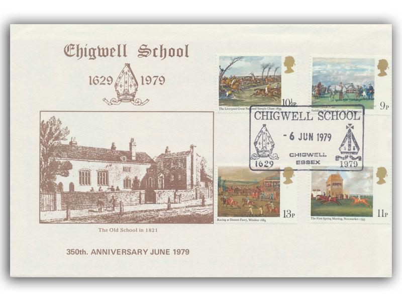 1979 Horse Racing, Chigwell School official