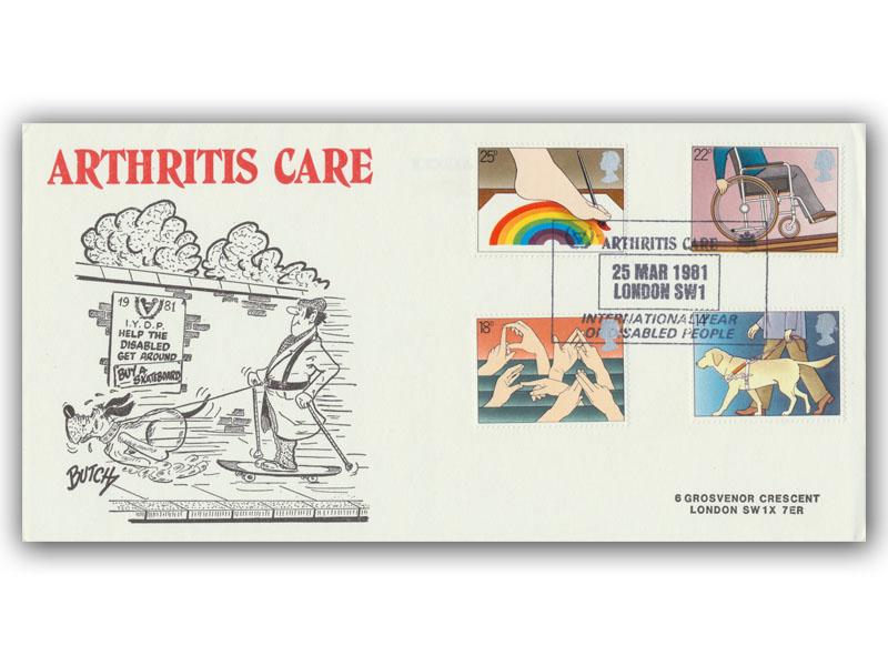 1981 Disabled, Arthritis Care official