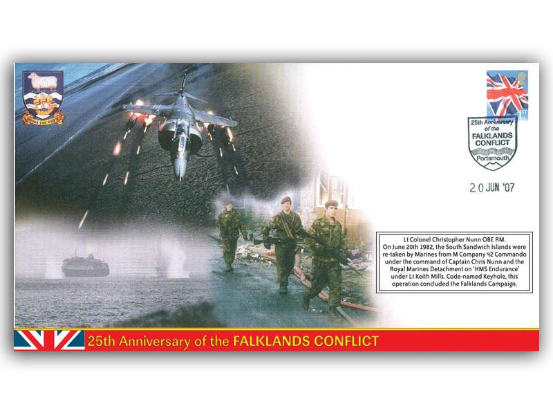 Falklands - Surrender of the South Sandwich Islands