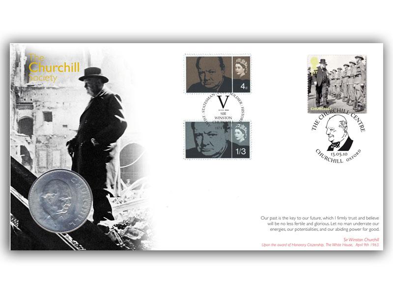 2014 Churchill Centre coin cover