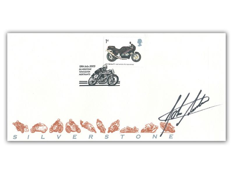 John Surtees signed 2005 Silverstone cover