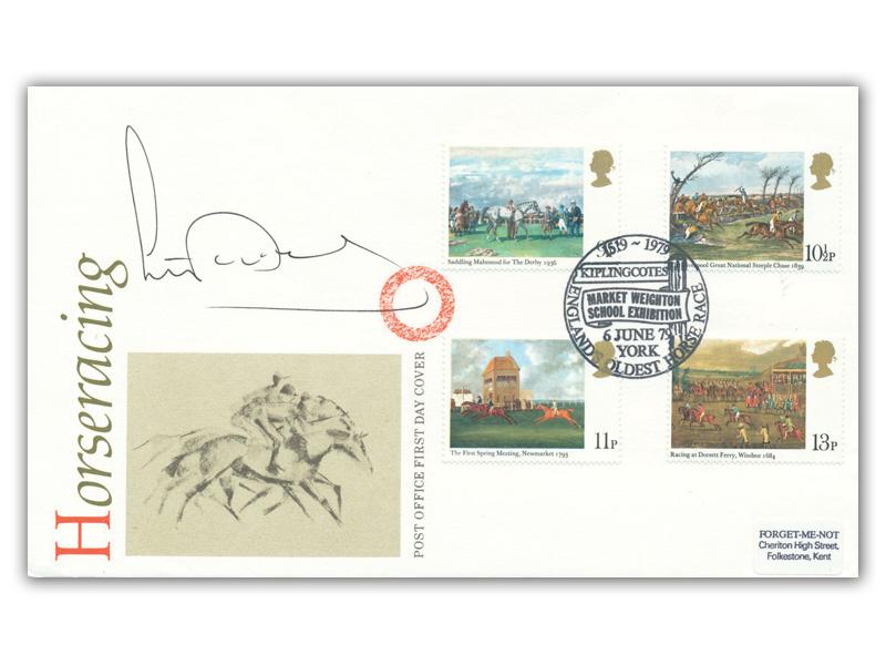 Tony McCoy signed 1979 Horseracing cover