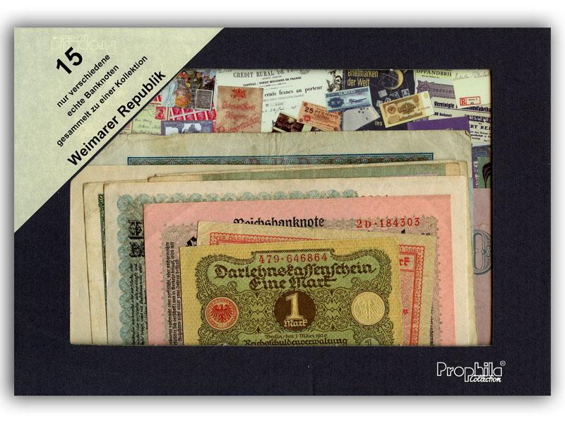 Weimar Republic banknotes collection