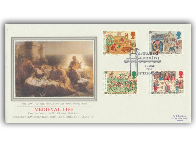 1986 Medieval Life First Day Cover