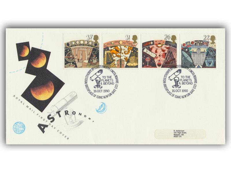 1990 Astronomy First Day Cover