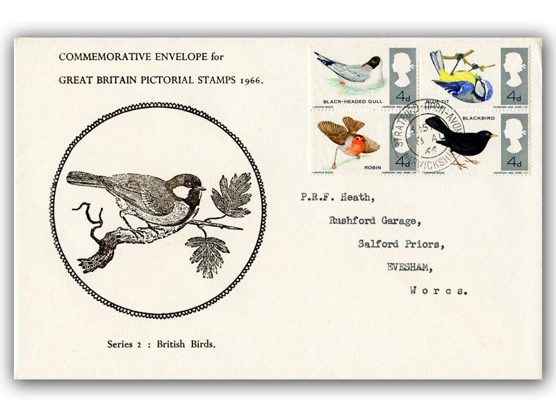 1966 Birds, ordinary, Stratford CDS, Holmes Tolley