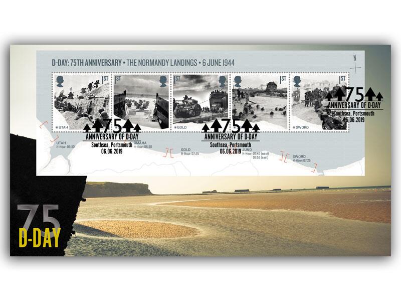 75th Anniversary of the D-Day Landings Miniature Sheet Cover