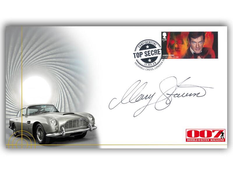 James Bond, signed Mary Stavin 'Kimberley Jones'