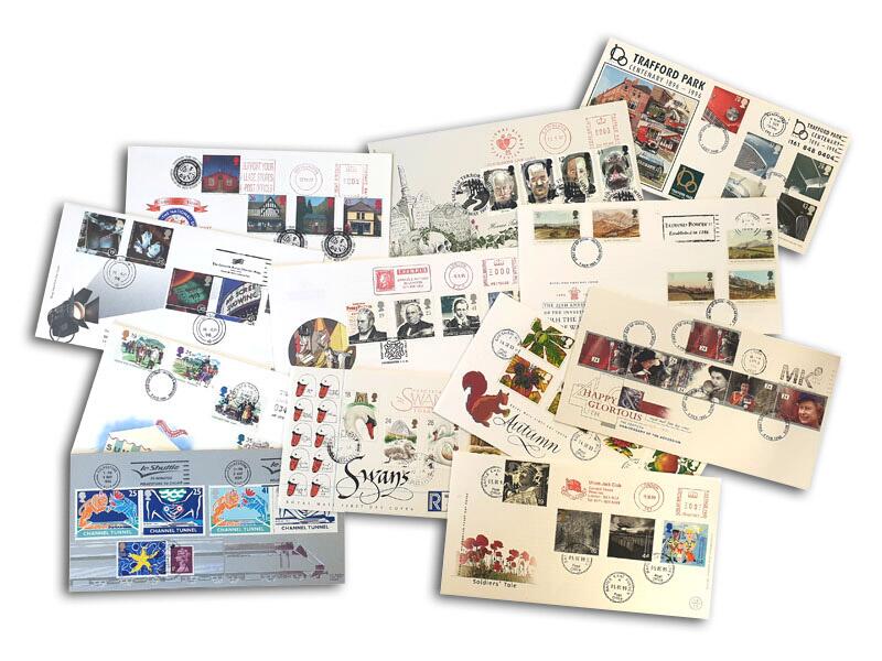 50 Slogan Postmarks Collection