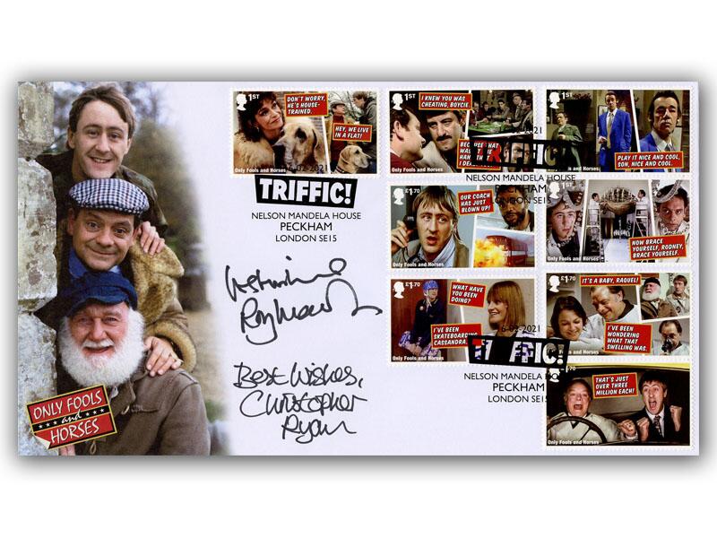 Only Fools and Horses, signed Driscoll Brothers
