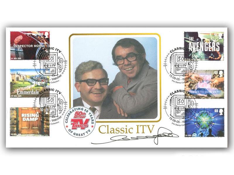 50th Anniversary of ITV - The Two Ronnies, signed by Lord Michael Grade