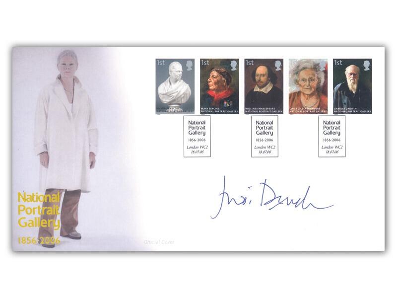 National Portrait Gallery - Judi Dench cover, signed by Dame Judi Dench