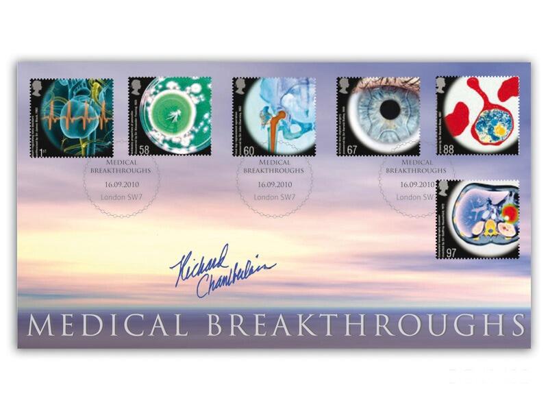 Medical Breakthroughs, signed by Richard Chamberlain