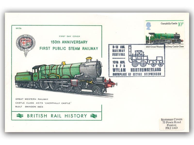 150th Anniversary of the 1st Public Steam Railway, Wylam Northumberland