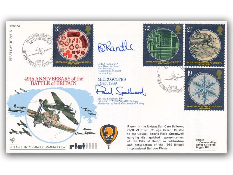 1989 Microscopes, BFPS 2209 RAF official