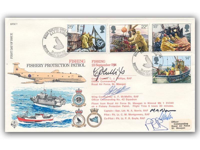 1981 Fishing, BFPS 1741 RAF official