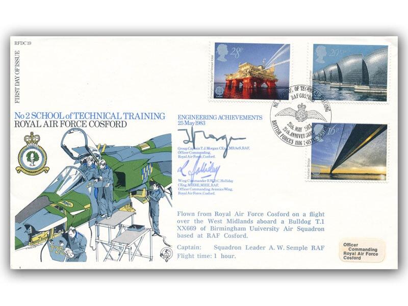 1983 Engineering Achievements, BFPS 1806 RAF official