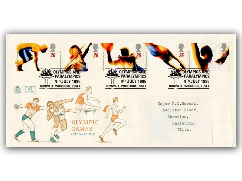 1996 Olympics, our choice of special postmark