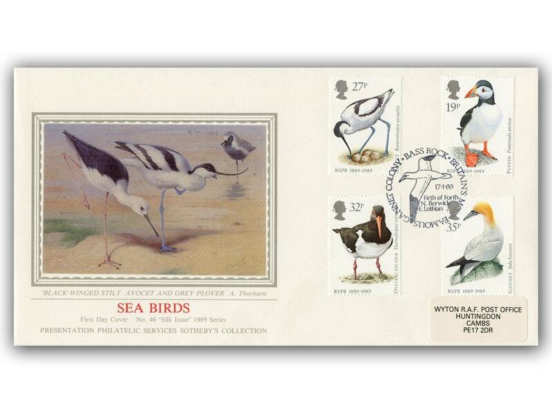 1989 Sea Birds First Day Cover