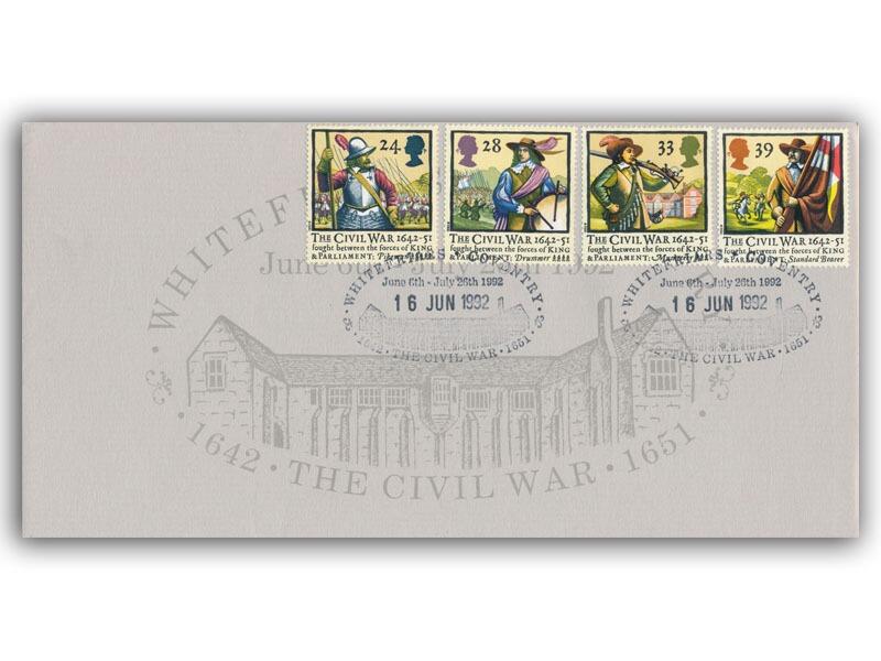 1992 English Civil War Whitefriars Coventry Official First Day Cover