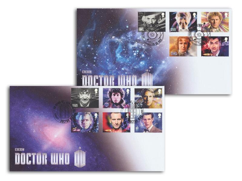 Doctor Who Pair of Covers