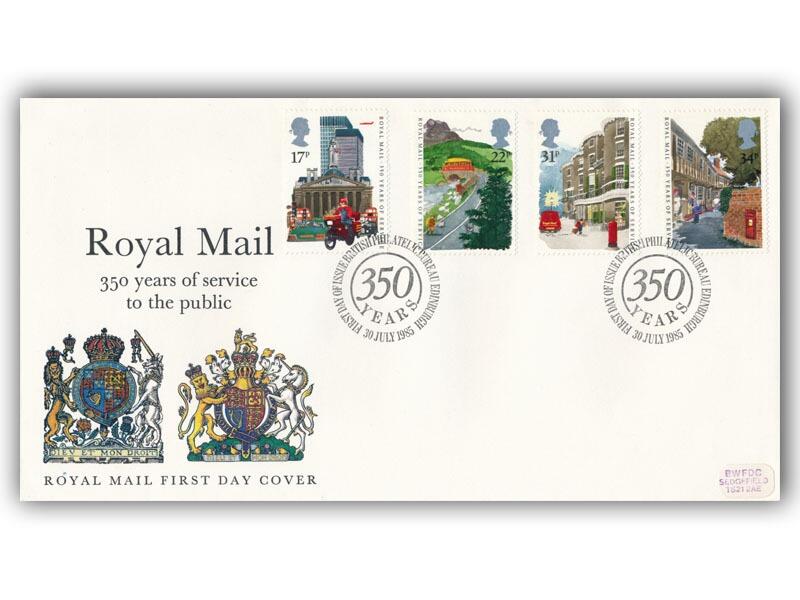 1985 350th Anniversary of the Post Office, our choice