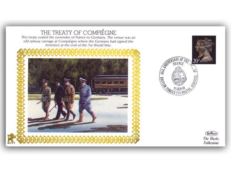 22nd June 1989 The Treaty Of Compiegne