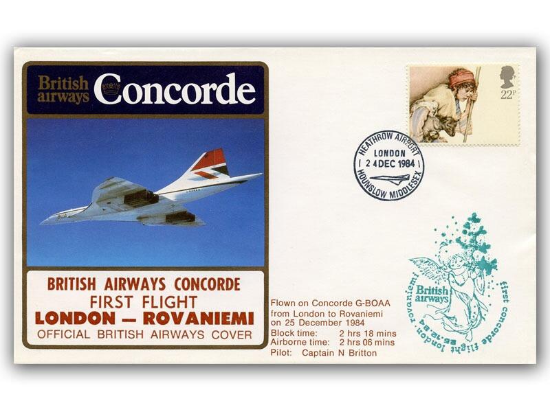 1984 London - Rovaniemi, Concorde