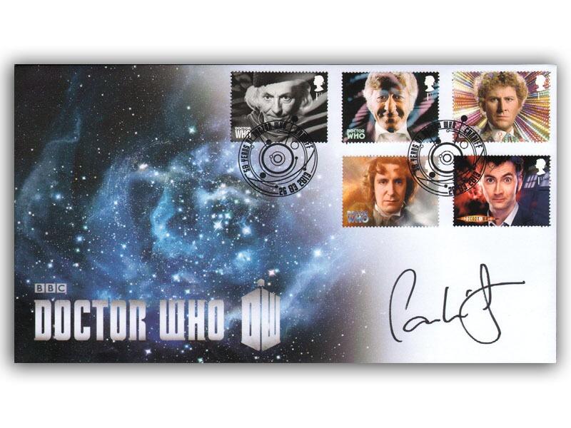 Doctor Who 50th anniversary, signed Paul McGann