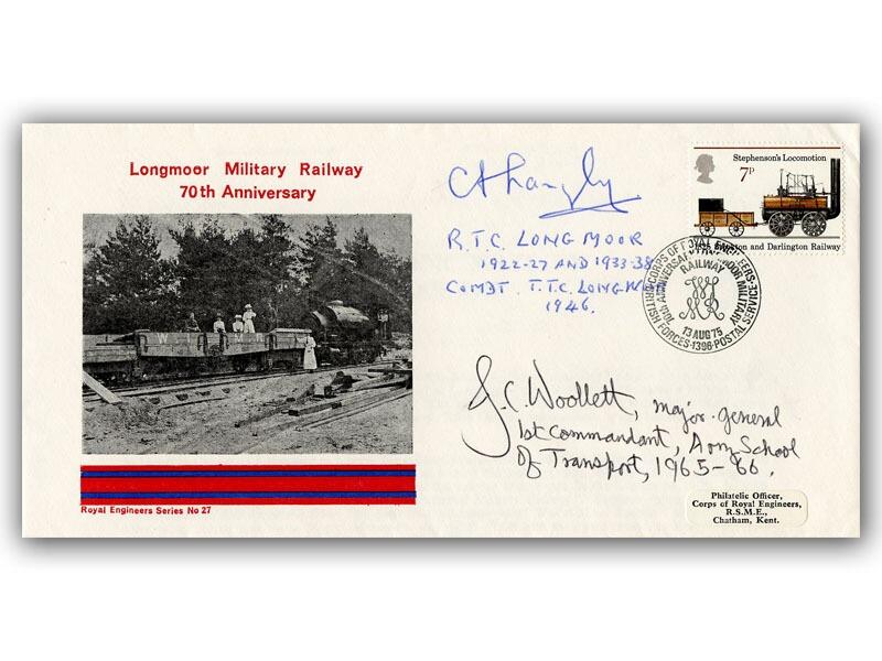 1975 Longmoor Military Railway cover