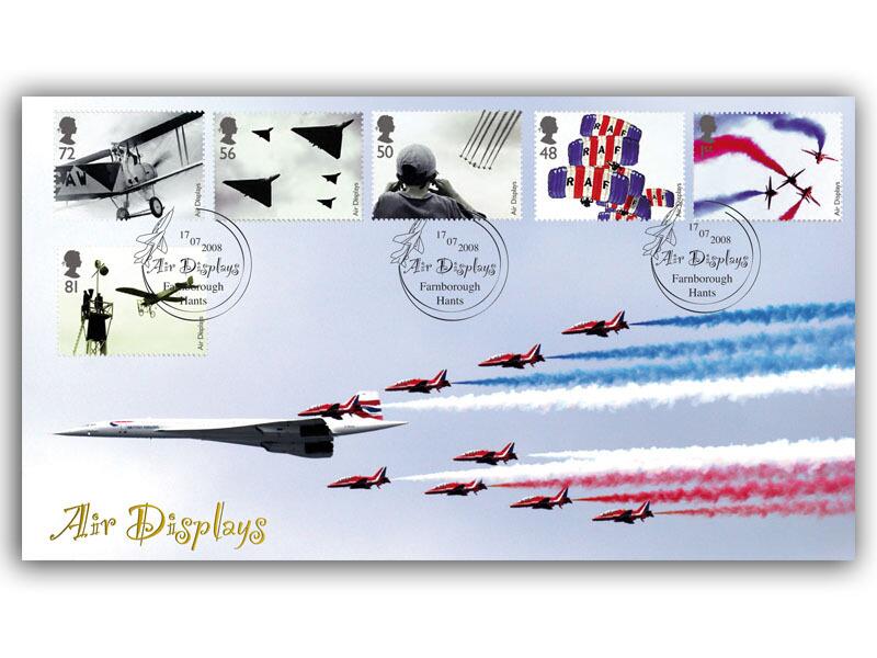 Air Displays Concorde Red Arrows First Day Cover