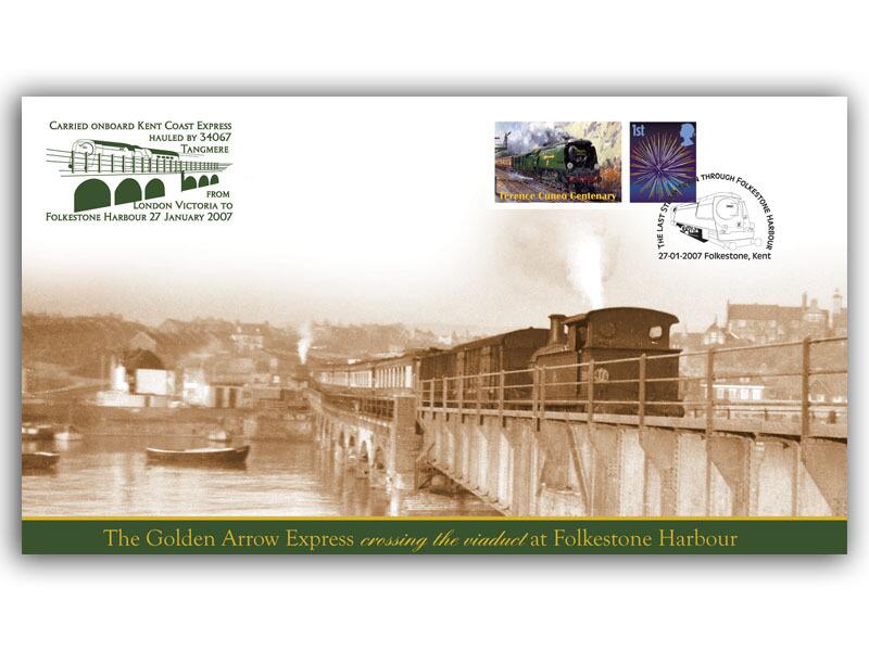 Folkestone Harbour Station Last Steam Train