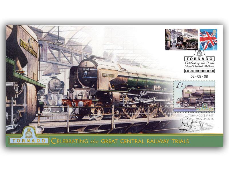 Tornado Great Central Railway Trials