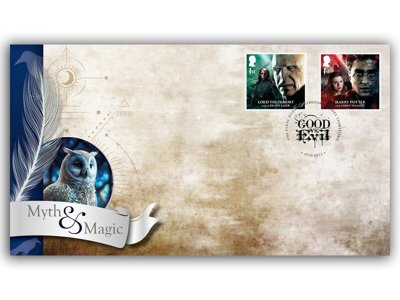 Harry Potter First Day Cover - 'Good vs Evil'